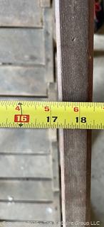 Antique Wooden Goat Treadmill for Powering Belt Driven Farm Implements