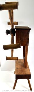 19th C Wool, Mohair or Linen Yarn Winder 


