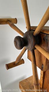 19th C Wool, Mohair or Linen Yarn Winder 


