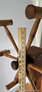 19th C Wool, Mohair or Linen Yarn Winder 


