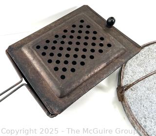 Soapstone Hot Plate and Chestnut Roaster
