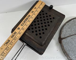 Soapstone Hot Plate and Chestnut Roaster