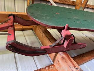Horse Drawn Ice Sled
