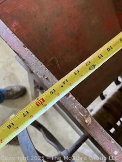 Eddy Plow Co. Greenwich NY Root Cutter for Cattle Feed. Original Paint and Stenciling. 