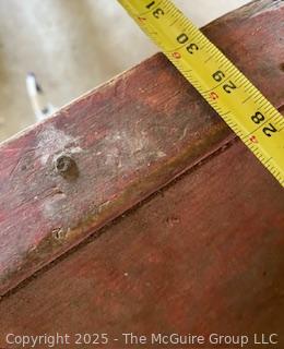 Eddy Plow Co. Greenwich NY Root Cutter for Cattle Feed. Original Paint and Stenciling. 