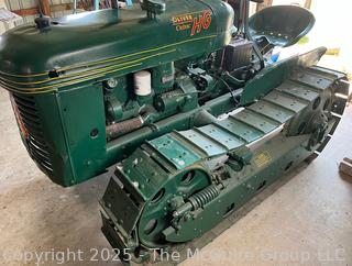 Oliver Model HG Cletrac Crawler Tractor. Mfg. by Cleveland Tractor Co. 1944-51.  Powered by 4-C Hercules Engine Offering 22HP at Drawbar and 25HP at the Belt 