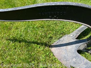 1870's Horse Drawn Plow Made by the H H Lovejoy Plow Company Cambridge NY 