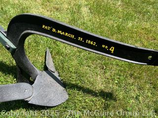 No. 4 Eddy Plow Co, Greenwich NY Pat'd 1862