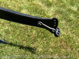 Circa 1855 Unusual Single Handled Plow Made by The Eddy Plow Works of Union Village (Later Renamed Greenwich) NY
