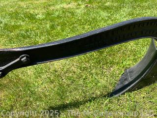 Circa 1855 Unusual Single Handled Plow Made by The Eddy Plow Works of Union Village (Later Renamed Greenwich) NY
