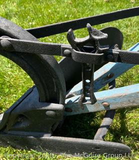 Circa 1875 International-Harvester Plow w/ Mounted Sod Cutter