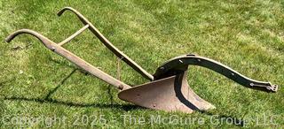 1830 Horse Drawn Plow Made by Empire Machine Company Cambridge NY. Later was Renamed the H H Lovejoy Plow Co.  