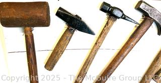 Assortment of Hammers Circa 1860-1890