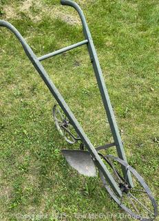 Hand Powered 6" Plow With Iron Wheels