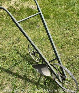 Hand Powered 6" Plow With Iron Wheels