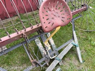 Horse Pulled Dump Rake