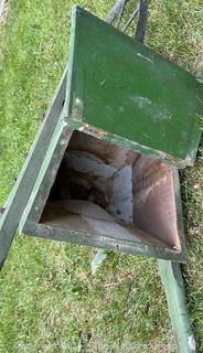 Late 19th C Wheel Barrow Seeder