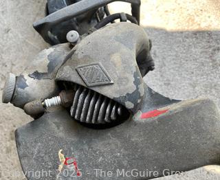 Early 1950's TITAN One Man Chain Saw w/ Bar and Chain 