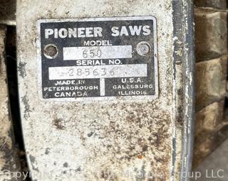 PIONEER Chain Saw Model 650 SN# 285636