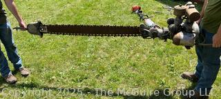 Early Two-Man Chain Saw Possibly a TITAN J Model Made in 1944