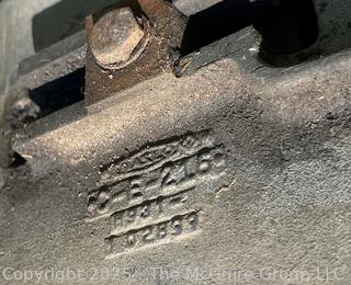 Early Two-Man Chain Saw Possibly a TITAN J Model Made in 1944