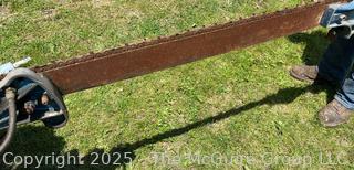 Vintage Two Man TITAN Chain Saw