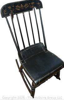 Stenciled Rocking Chair