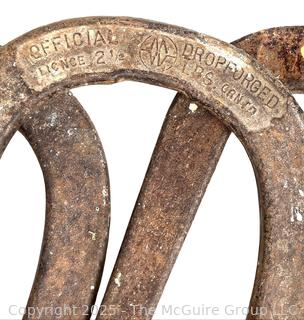 Set of Horseshoes. Game