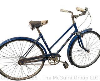 Vintage Girl's Bicycle by Royal w/Front Brake (Blue)