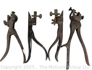4 Sets of Saw Set Sharpening Pliers ??? DUPLICATE of 137  REMOVE