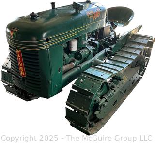 Oliver Model HG Cletrac Crawler Tractor. Mfg. by Cleveland Tractor Co. 1944-51. Powered by 4-C Hercules Engine Offering 22HP at Drawbar and 25HP at the Belt