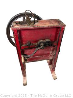 Antique Corn Sheller Hand Cranked circa 1900. Brand Unknown.