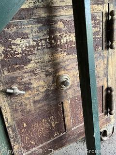 Large Safe on Casters. Washington County Courthouse in Salem NY. Locked. No Combo 
