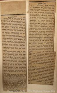 Grouping of Washington County NY Historical Resources Including The Salem Book