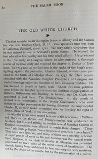 Grouping of Washington County NY Historical Resources Including The Salem Book
