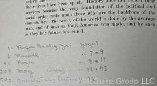 Braley Genealogy Book