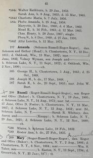 Braley Genealogy Book