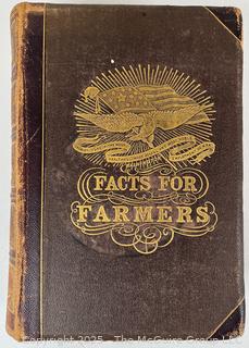 Facts for Farmers Book Edited by Solon Robinson Vol. 1