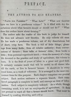 Facts for Farmers Book Edited by Solon Robinson Vol. 1
