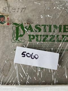 Wooden Pastime Puzzle by Parker Bros. 