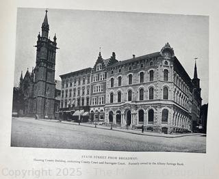Grouping of Printed Materials Including Folklore From the Adirondack Foothills, Postcards From Old St. Louis, Views of Albany NY and 1867 Land Office Report to Congress