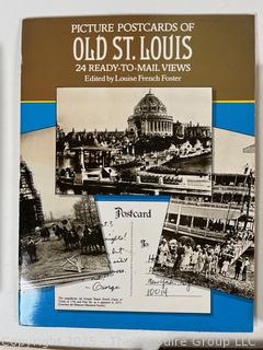 Grouping of Printed Materials Including Folklore From the Adirondack Foothills, Postcards From Old St. Louis, Views of Albany NY and 1867 Land Office Report to Congress