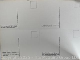 Grouping of Printed Materials Including Folklore From the Adirondack Foothills, Postcards From Old St. Louis, Views of Albany NY and 1867 Land Office Report to Congress