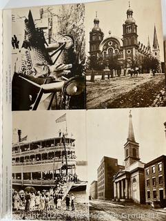 Grouping of Printed Materials Including Folklore From the Adirondack Foothills, Postcards From Old St. Louis, Views of Albany NY and 1867 Land Office Report to Congress