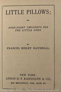Grouping of Books Including Dairylea 100 Years of Service, Sears Roebuck 1909 Catalogue,  Dairy Laboratory Guide by Charles W. Melick, Little Pillows by Havergal and The Man Without a Country by Edward Everett Hale
 