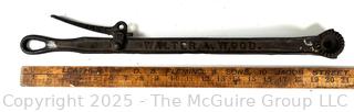 Walter A. Wood Metal Handle. Hoosick Falls NY