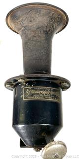"Standard" Auto Horn. Somerville, MASS