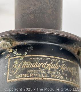 "Standard" Auto Horn. Somerville, MASS
