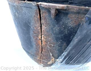 Three (3) Cast Iron Pots