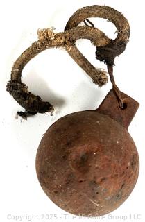 Forged Iron Ball ~ 10 Lbs. 